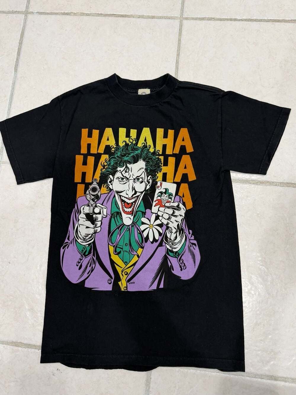 Vintage DC Comics Originals The Joker HAHAHA Graphic T-Shirt